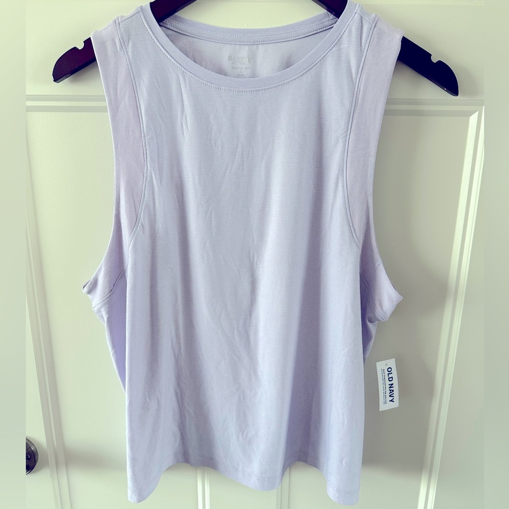 Old Navy Active Cloud94 Tank Light Purple Women’s Size Medium